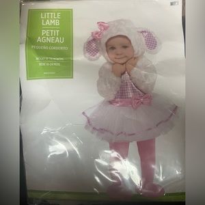 Amscan Little Lamb Costume - Pink and White